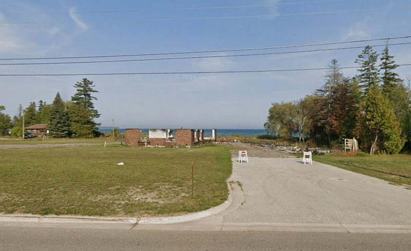 Harbor Light Motel - Destroyed By Fire (newer photo)